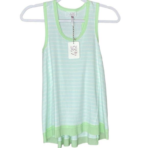 Matilda Jane 435 Three Legged Race Tank Top Racerback Striped Size 12 NWT - Picture 1 of 8